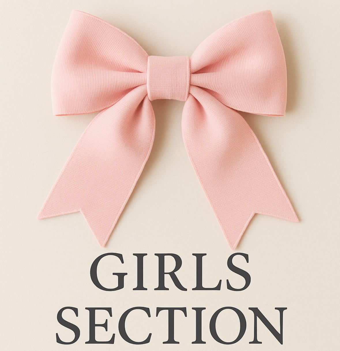 Girls section