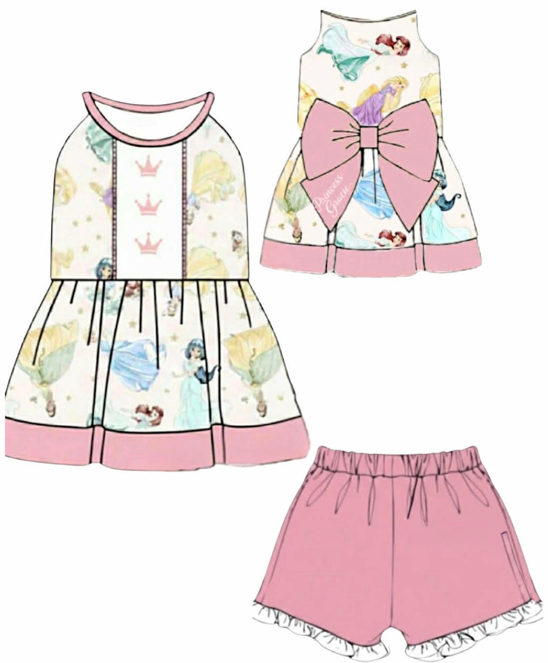 Custom name short set