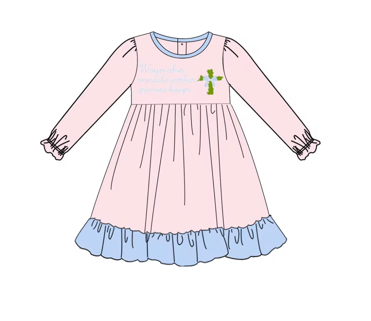 Waymaker, Miracle worker, Promise keeper dress PREORDER!