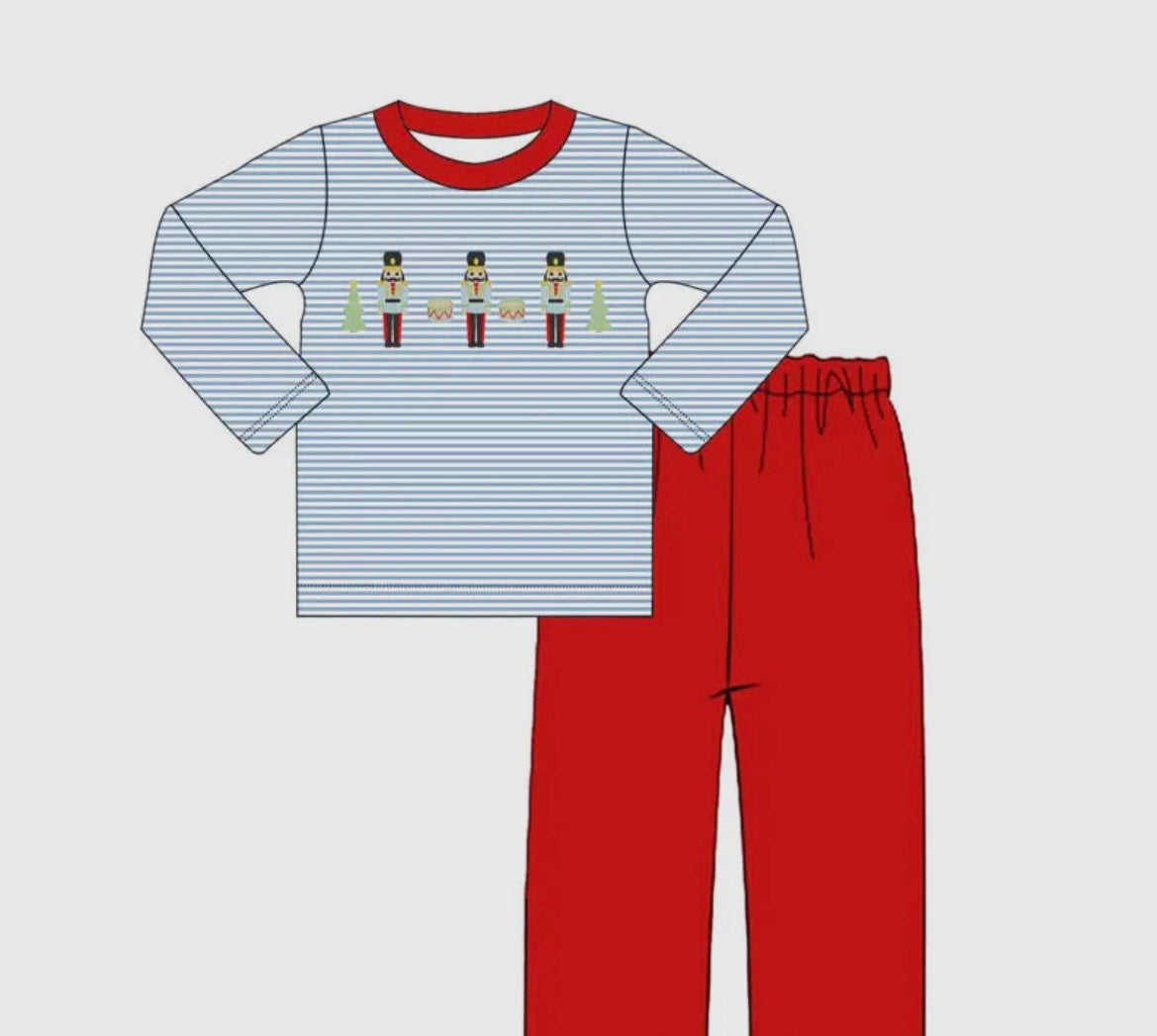 Boys nutcracker pant set