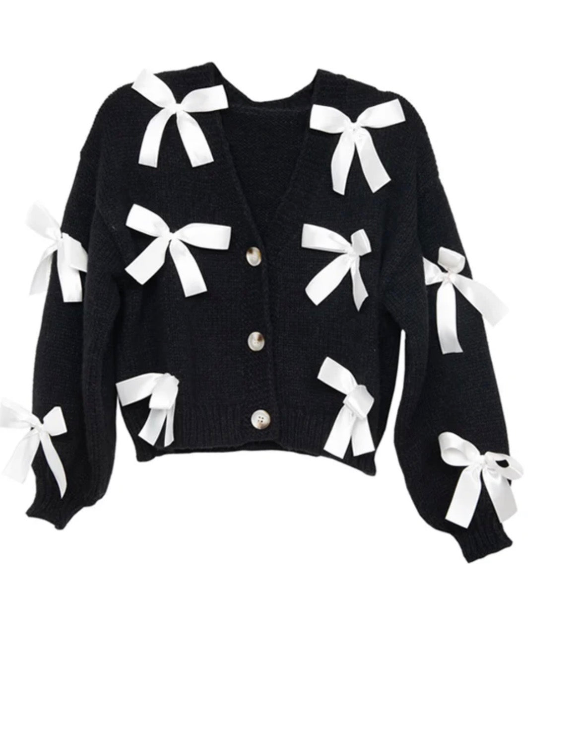Black Bow Sweater