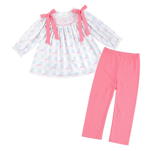 Smocked Tunic & Legging Set