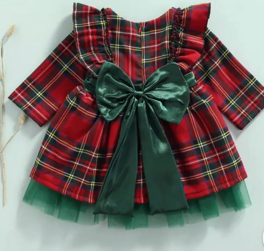 Plaid Christmas Dress