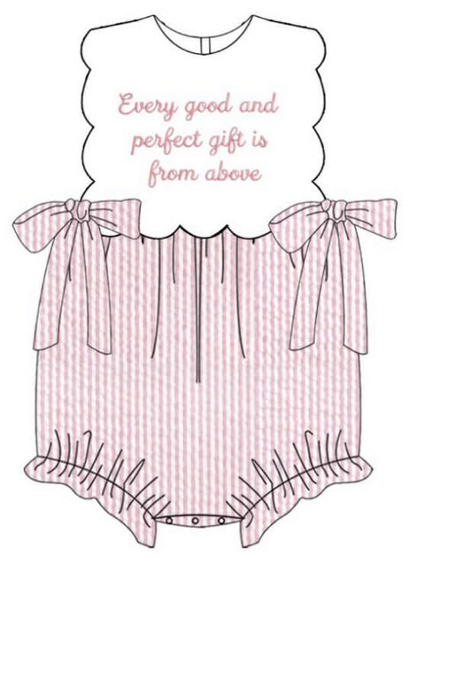 Seersucker girls bubble