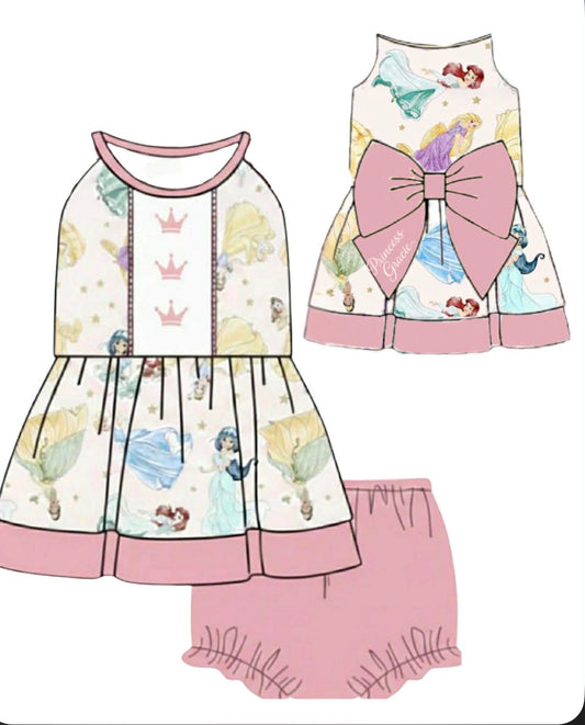 Custom name bloomer set