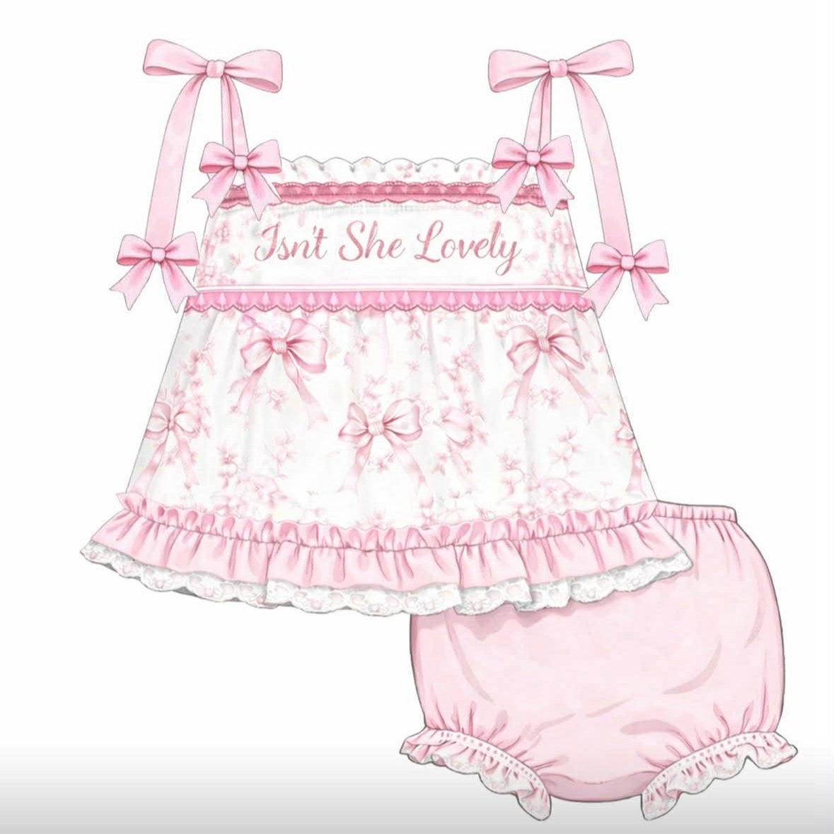 Isn't She Lovely Handsmocked